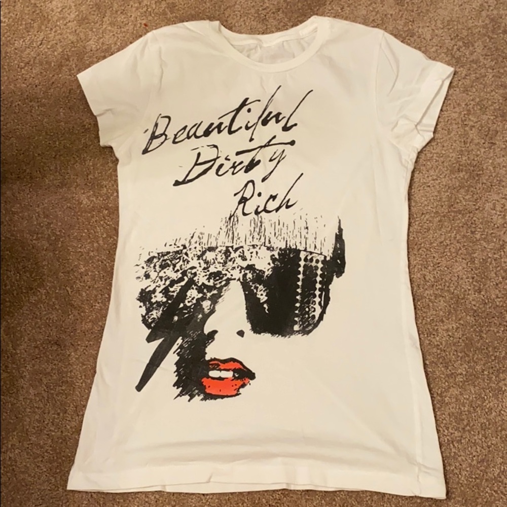 Lady Gaga Official Fame Monster Tour shirt